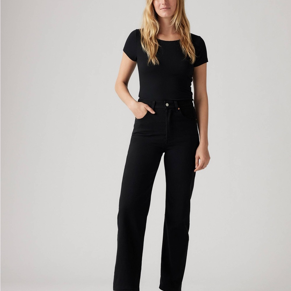 Levi's Ribcage Straight Ankle Jeans size 23